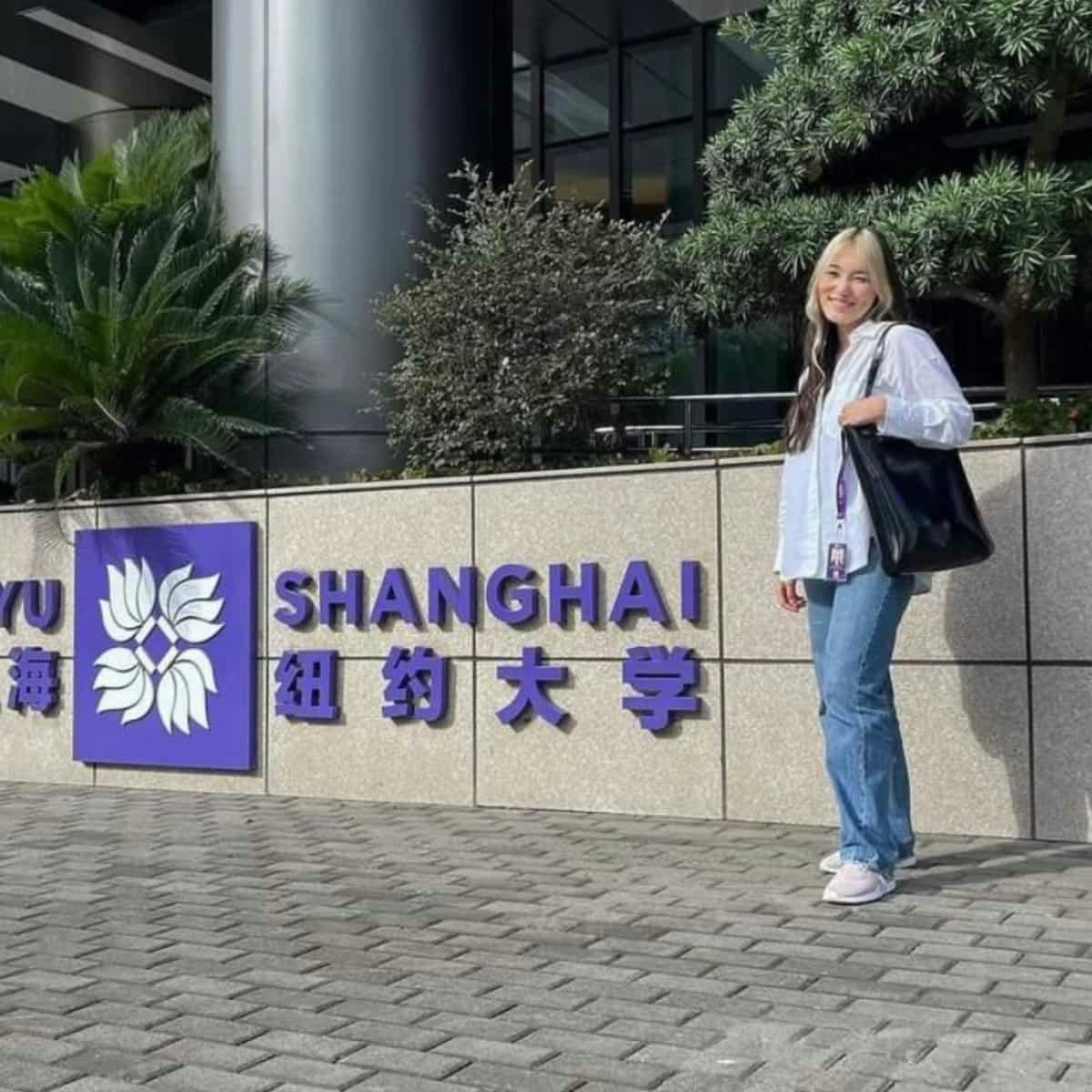 What it's like to study Business and Finance at NYU Shanghai with a scholarship
