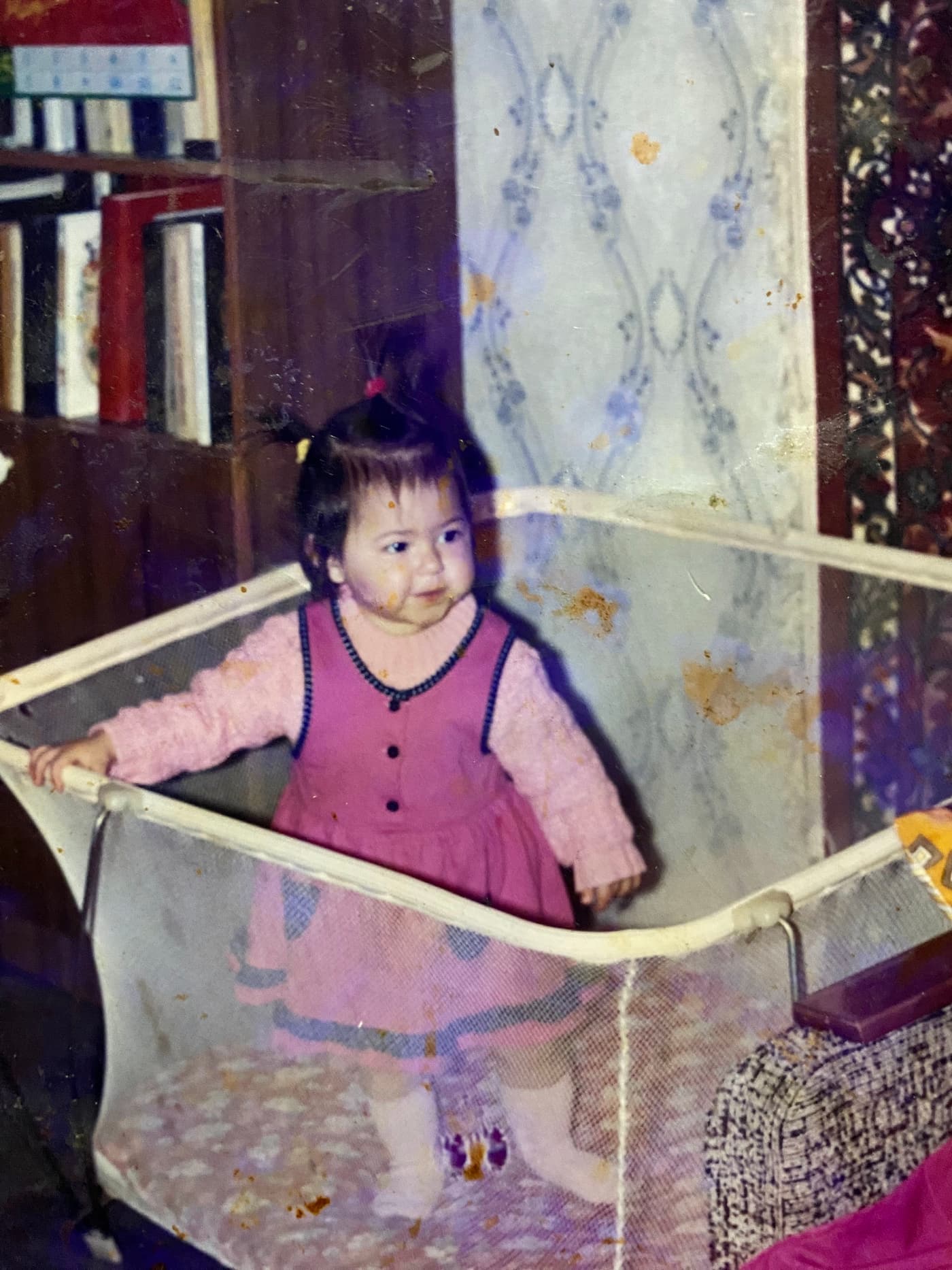 Veronica as a child